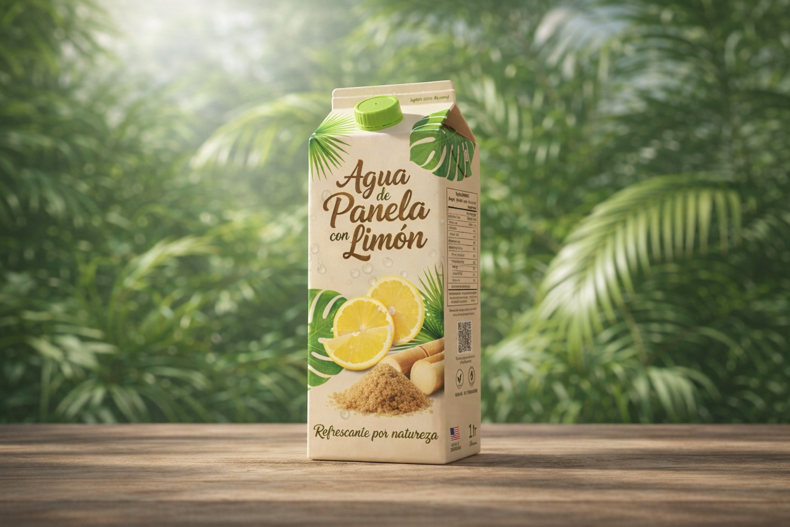 Fondo Agua de Panela con Limón