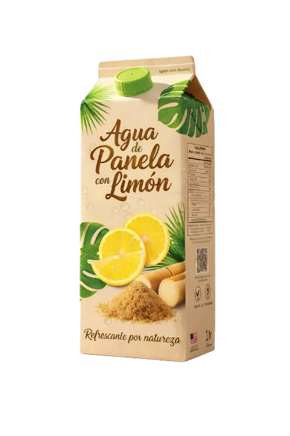 Agua de Panela con Limón